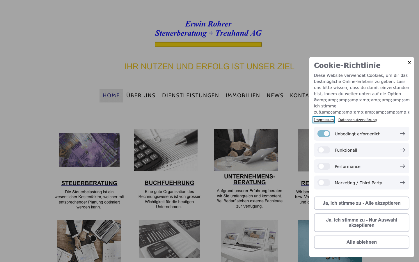 Heute · rohrer-treuhand.ch